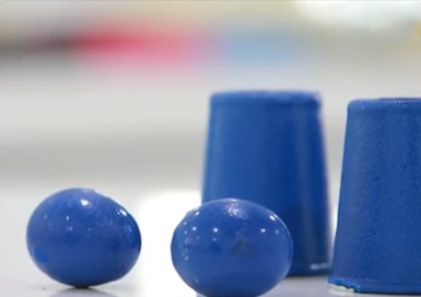 结构增强涂层材料喷涂后成品